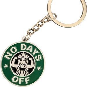 Starbucks Style Key Chain Bag Chain